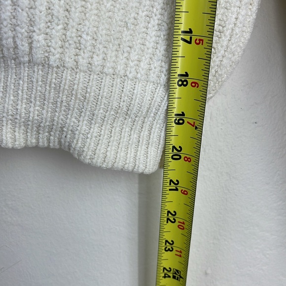Aritzia Wilfred Cozy White Cream Knit Sweater wool - Picture 5 of 11